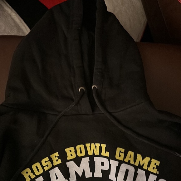Oregon ducks pull over hooded sweatshirt - Picture 3 of 4
